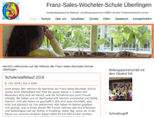 Tablet Screenshot of fsw-schule.de